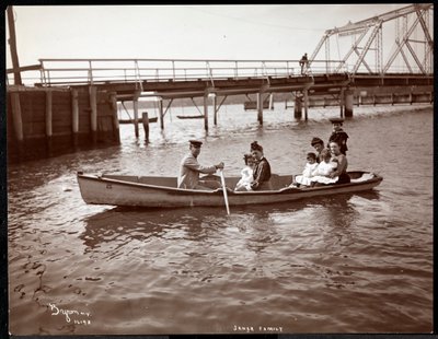 La familia Janer, 1903 de Byron Company